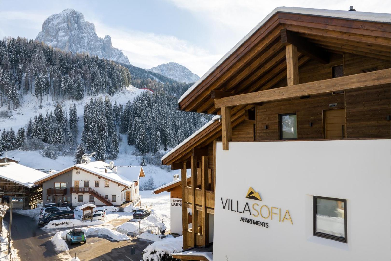 Apartments Villa Sofia Santa Cristina Val Gardena エクステリア 写真