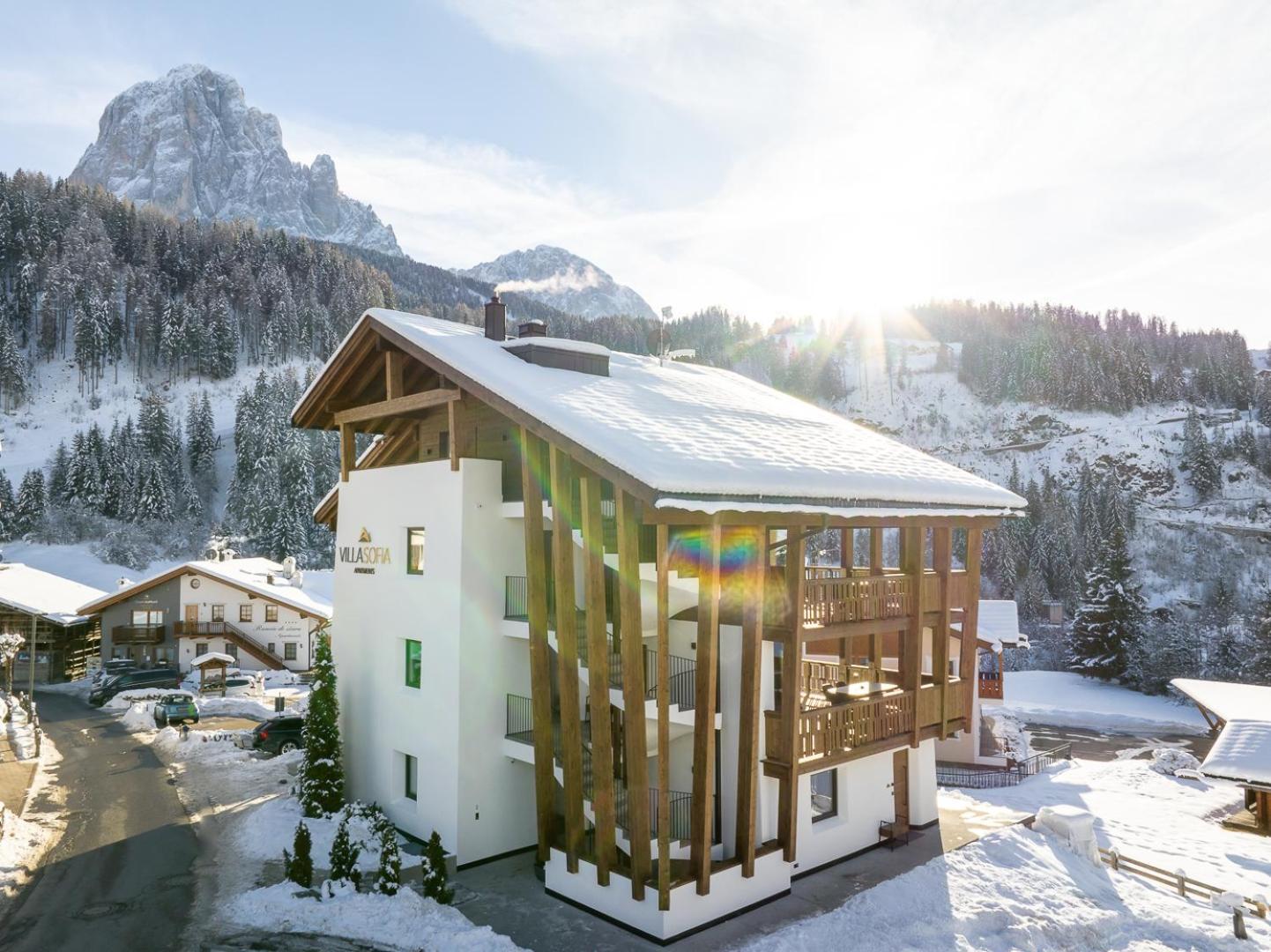 Apartments Villa Sofia Santa Cristina Val Gardena エクステリア 写真